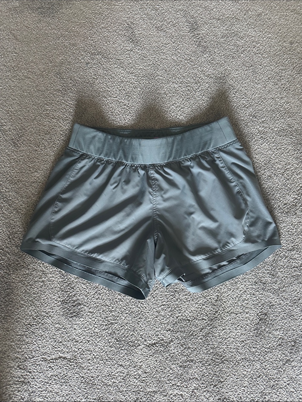 Athleta Women’s Athletic Shorts in Slate Blue Gray